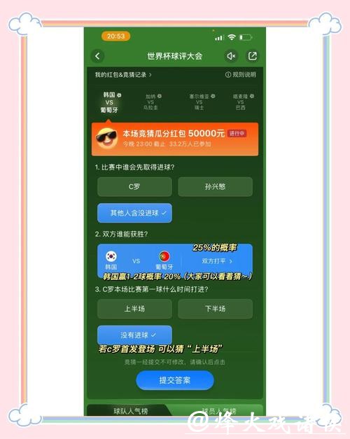 世界杯竞猜玩法解析与技巧指南 世界杯竞猜玩法解析与技巧指南